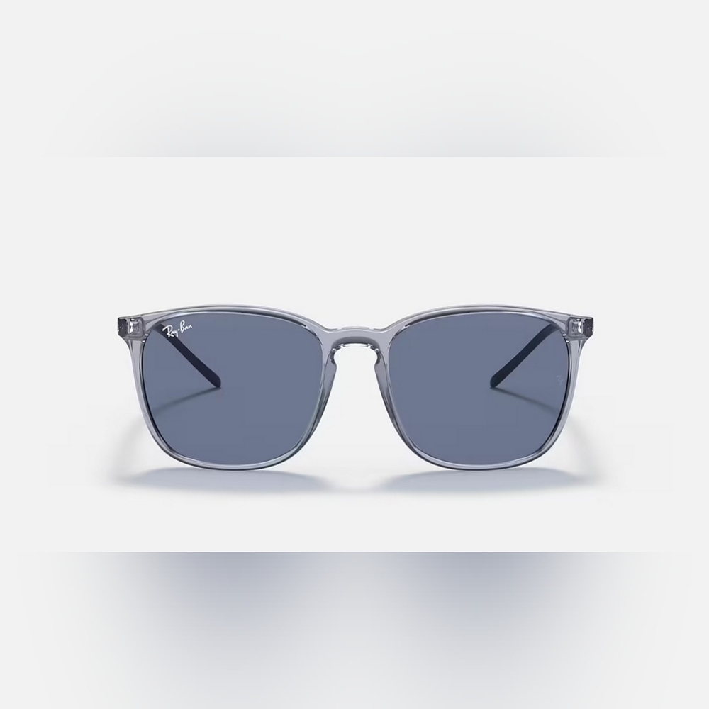 New in box, RayBan RB4347 blue sunglasses
